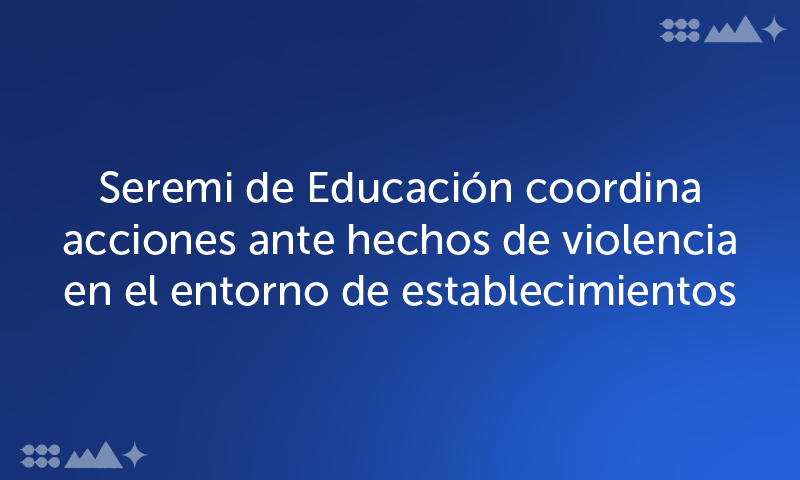 establecimientos Antofagasta